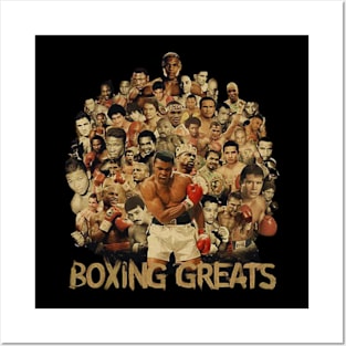 News Boxing Greats 1 Posters and Art